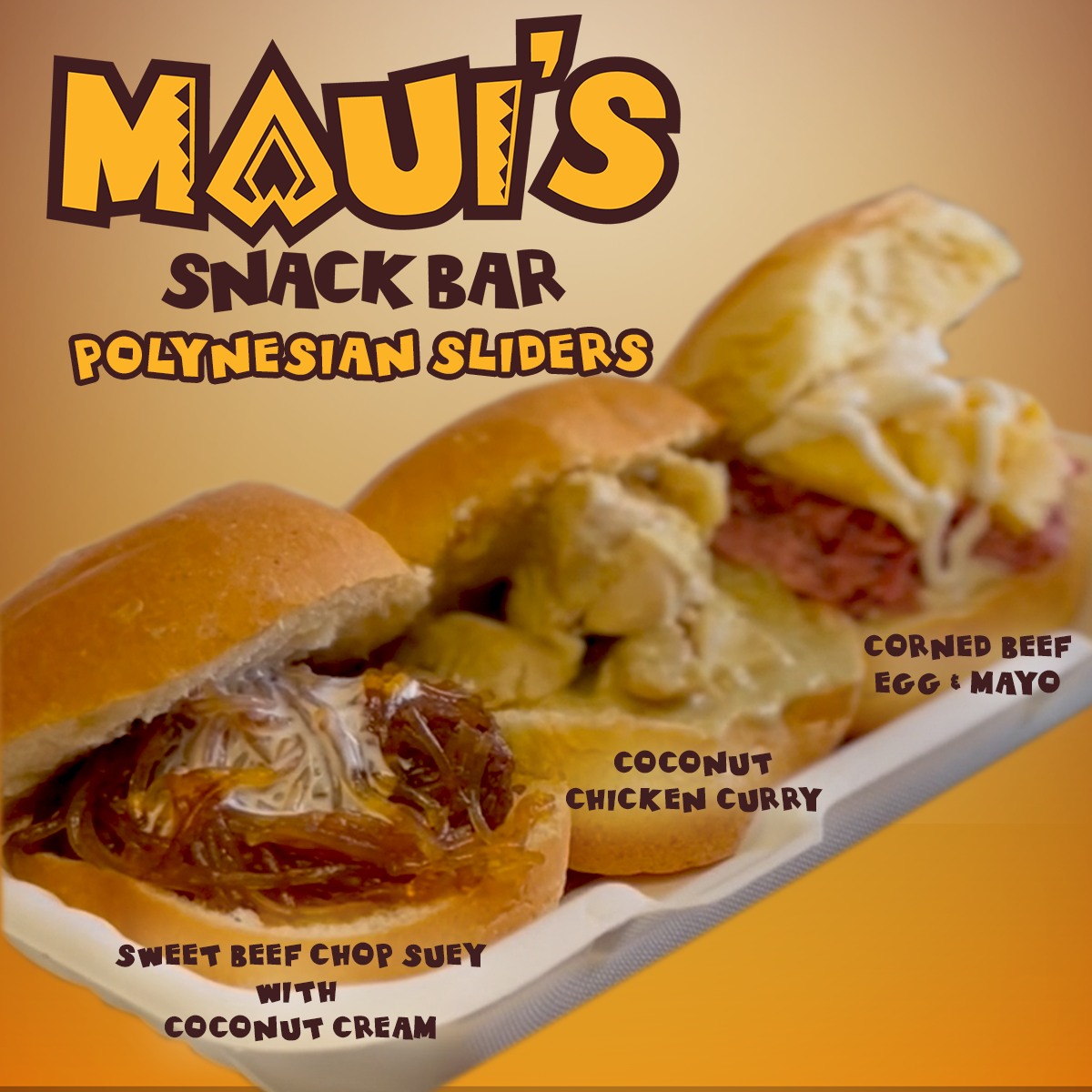 Menu, Maui’s Snack Bar