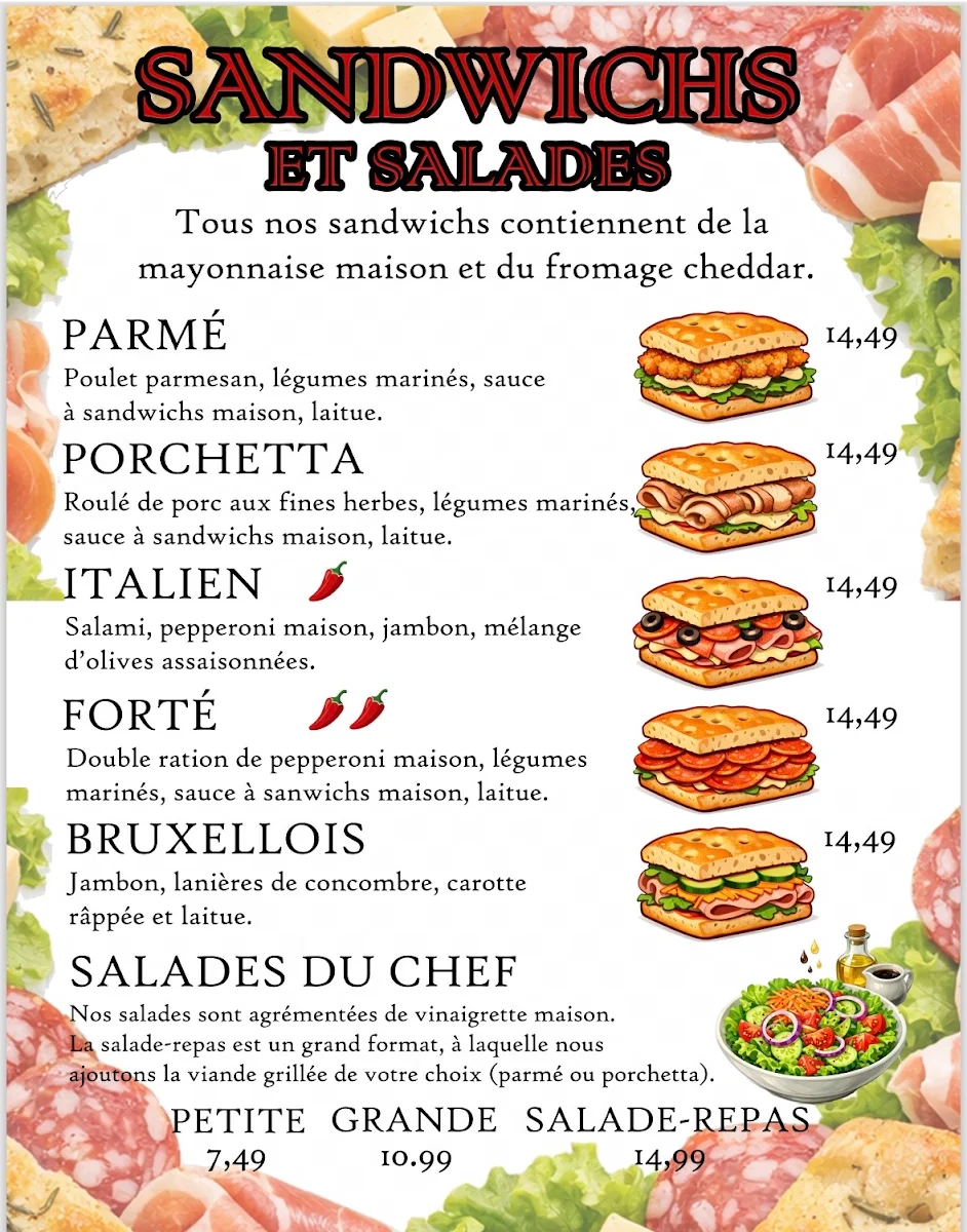 Menu photo 1