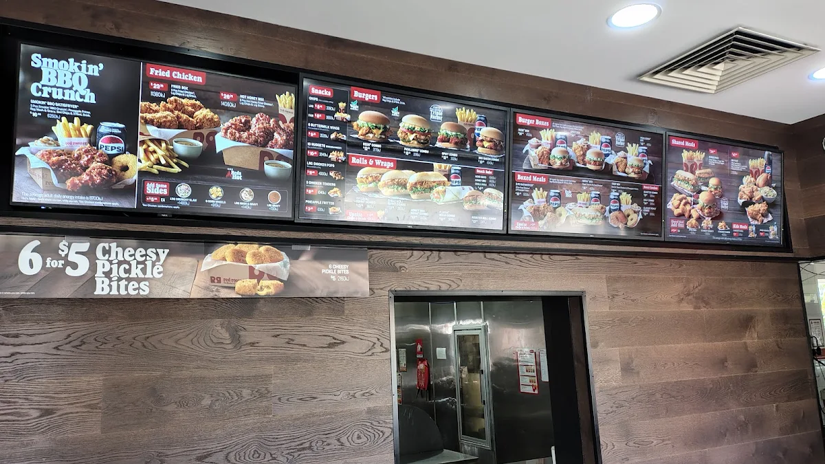 Menu, Red Rooster Panania