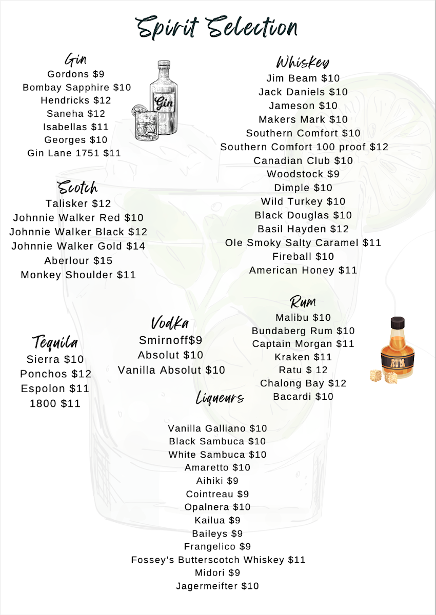 Menu, One28 Doors