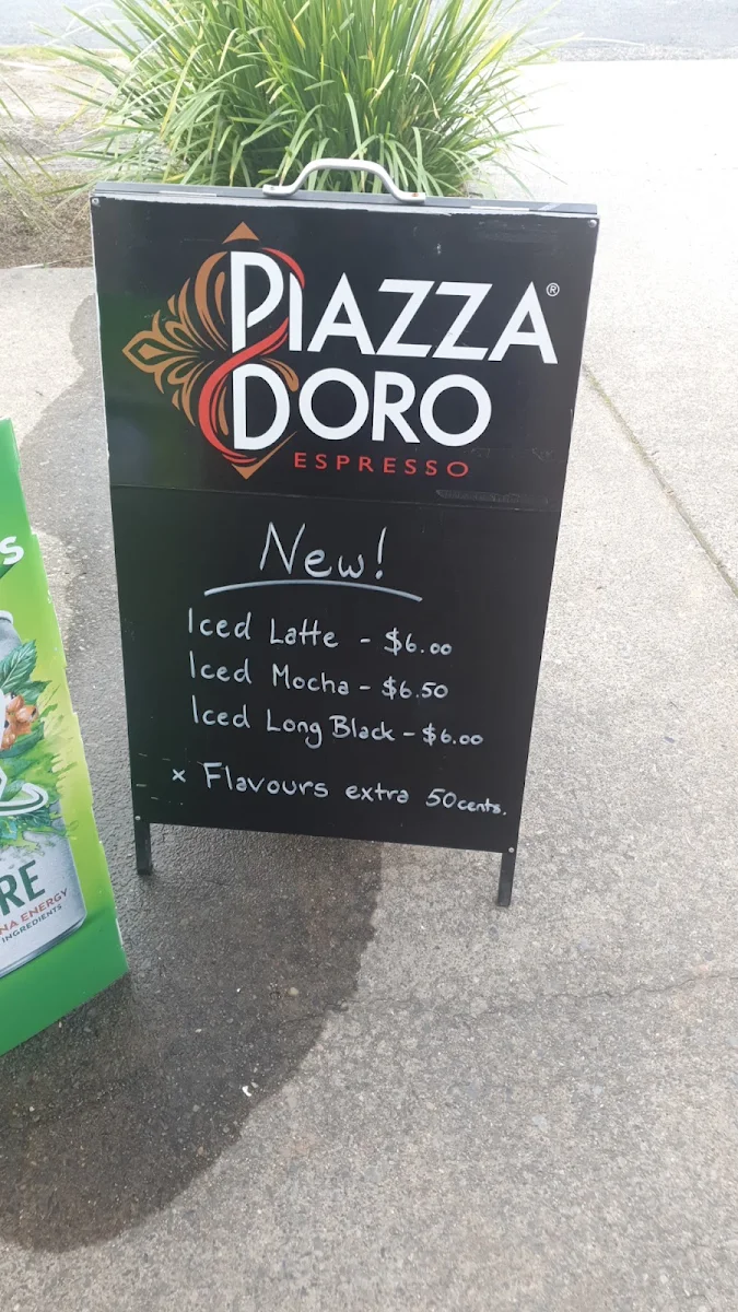 Menu, Old Mate's Burgers