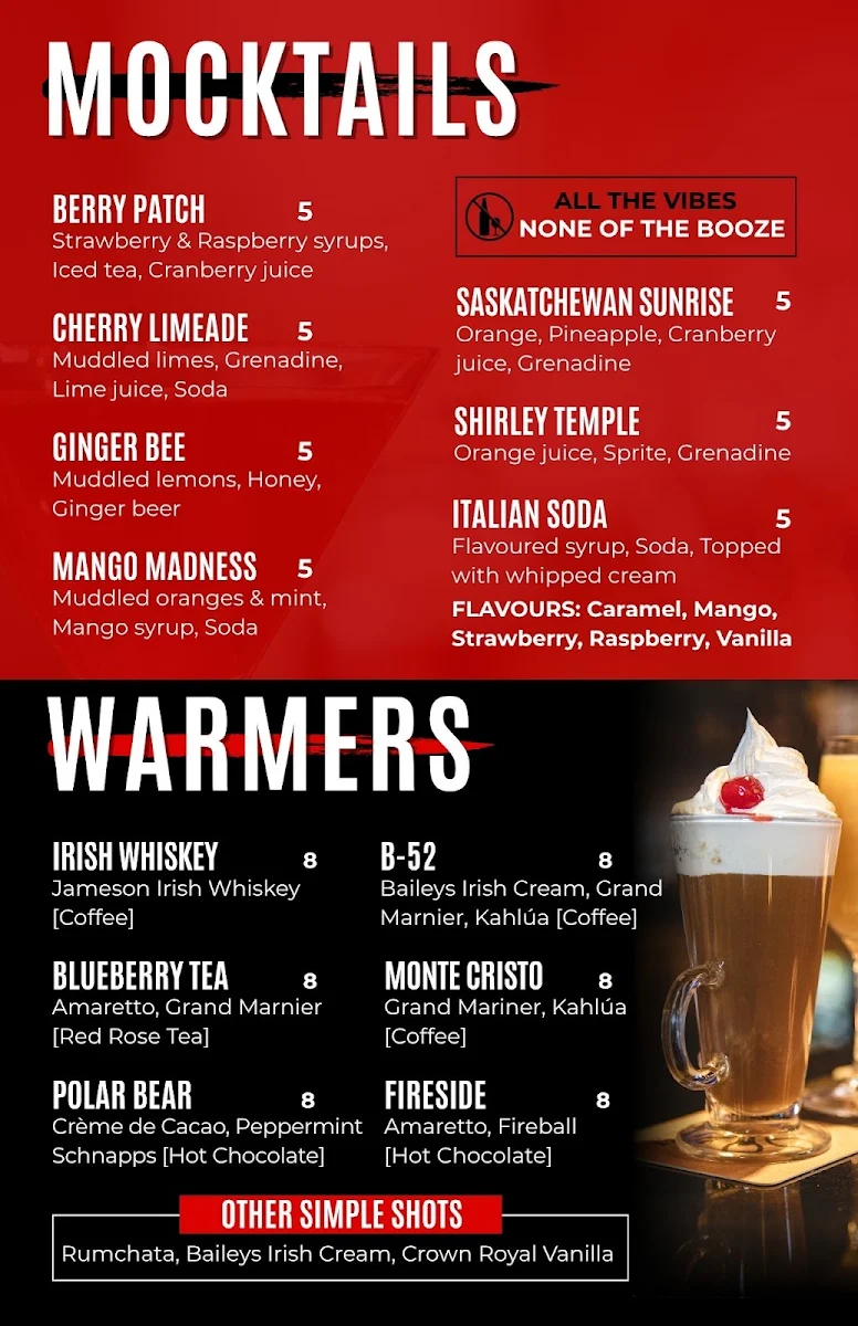 Menu, The Flats Eatery + Drink