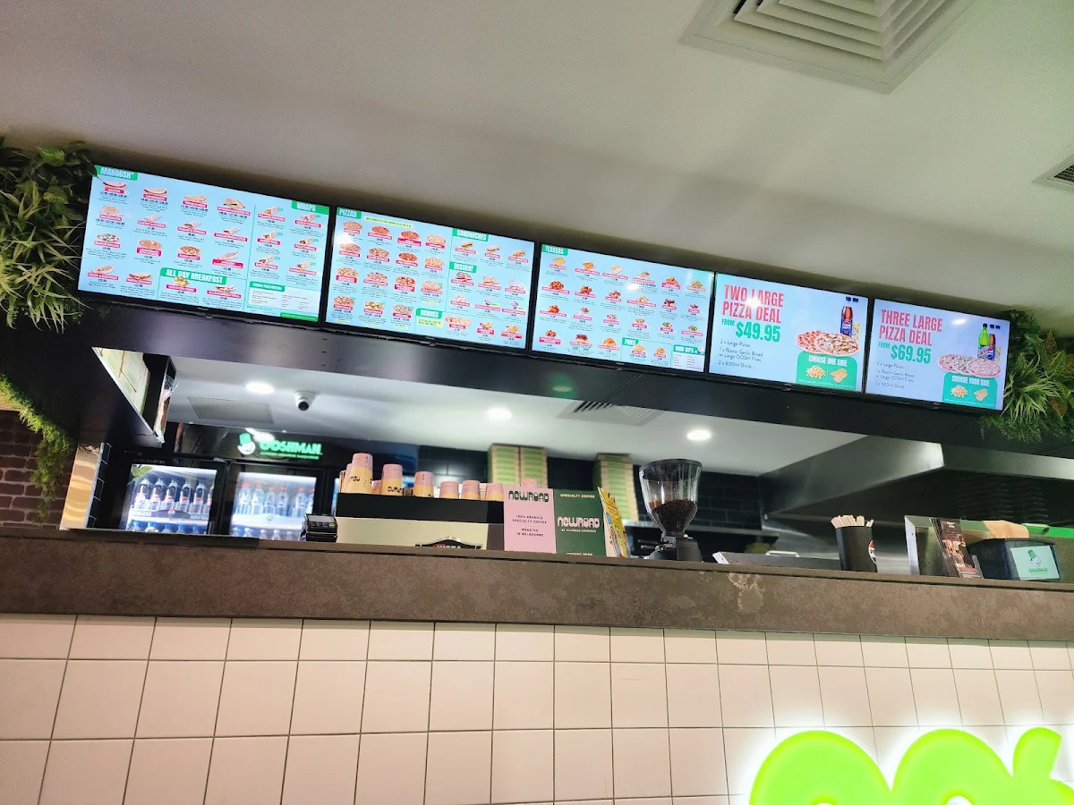 Menu, OOSHMAN St Clair