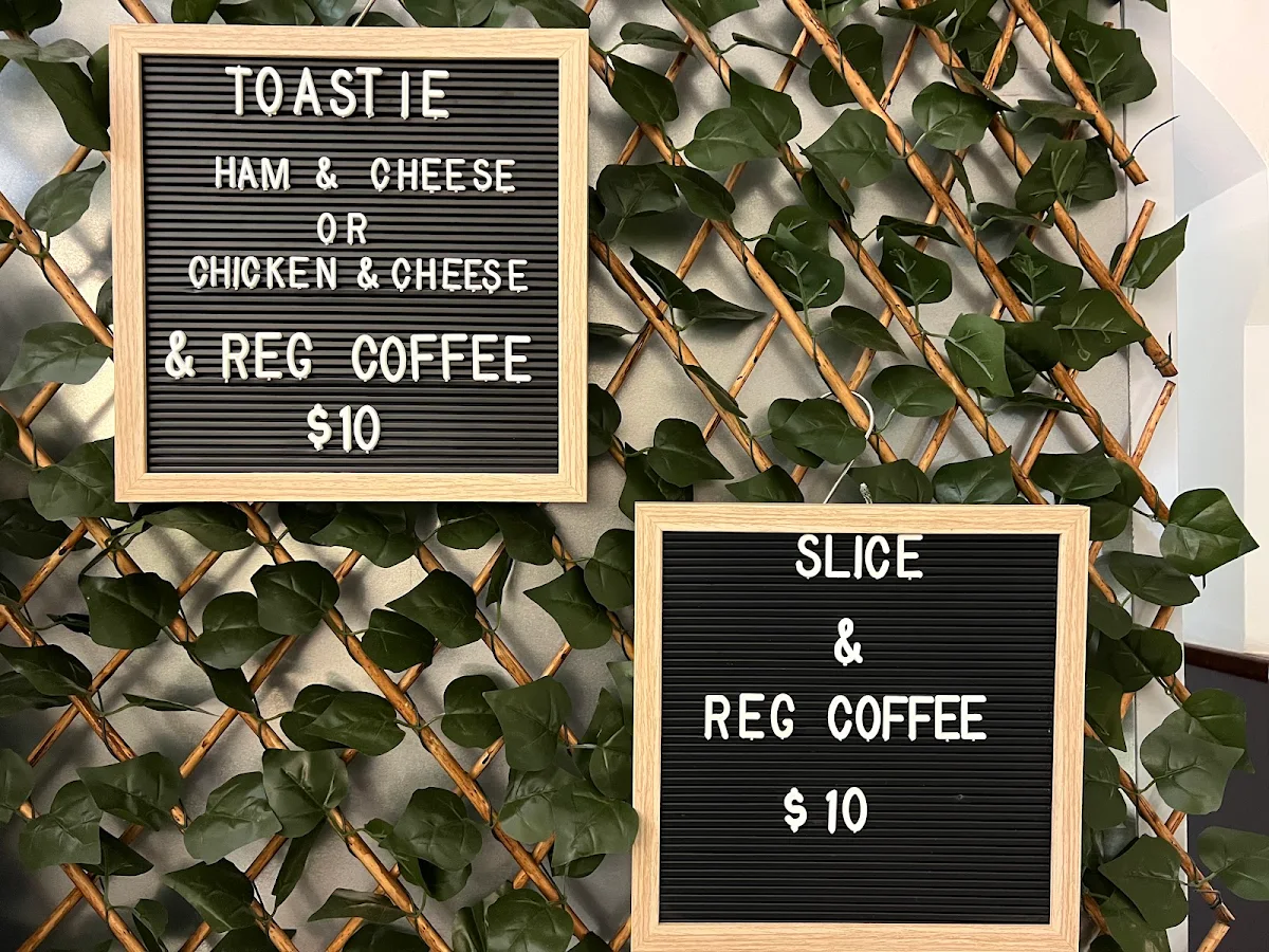 Menu, Cafe Dharma