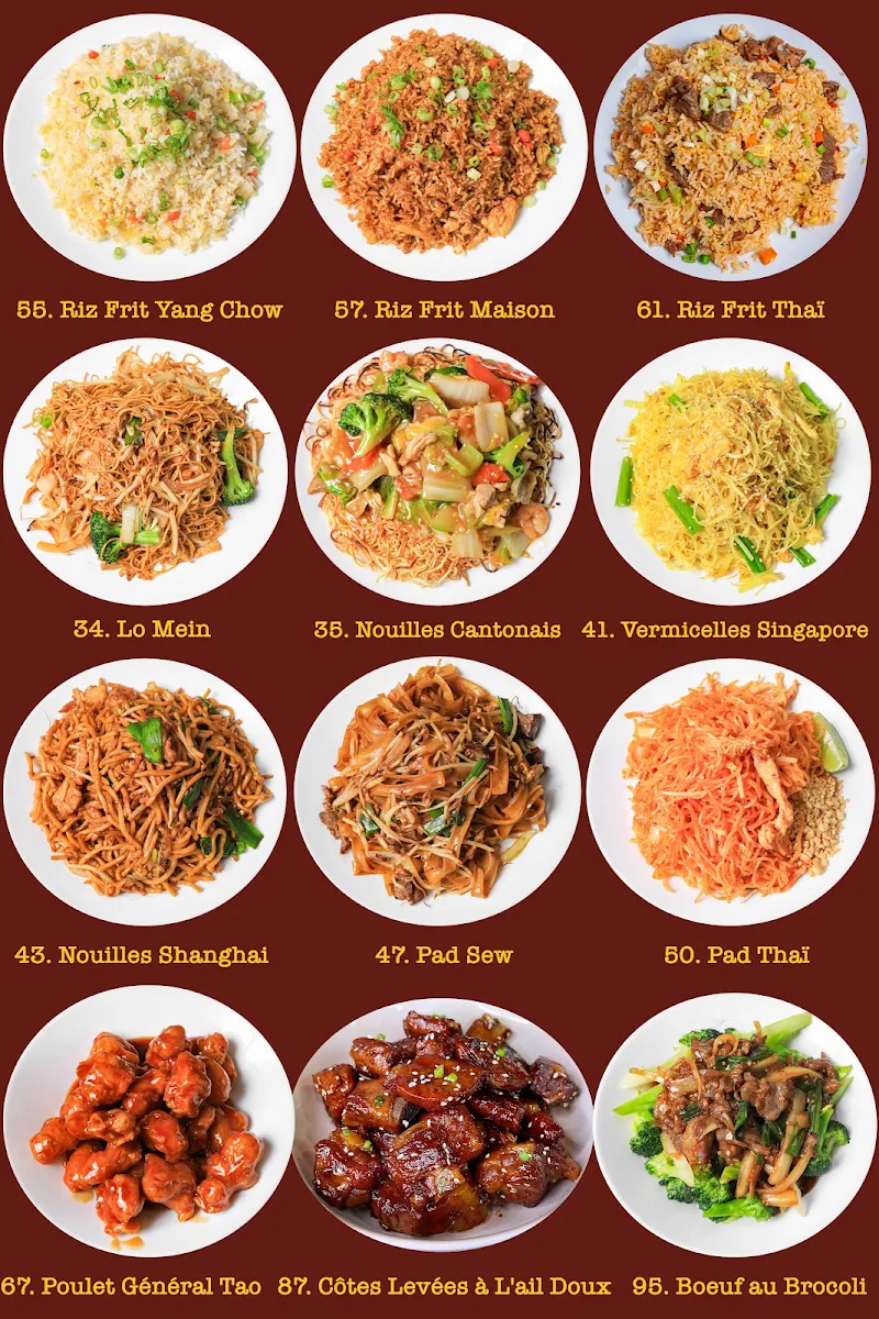 Menu, Freres Restaurant