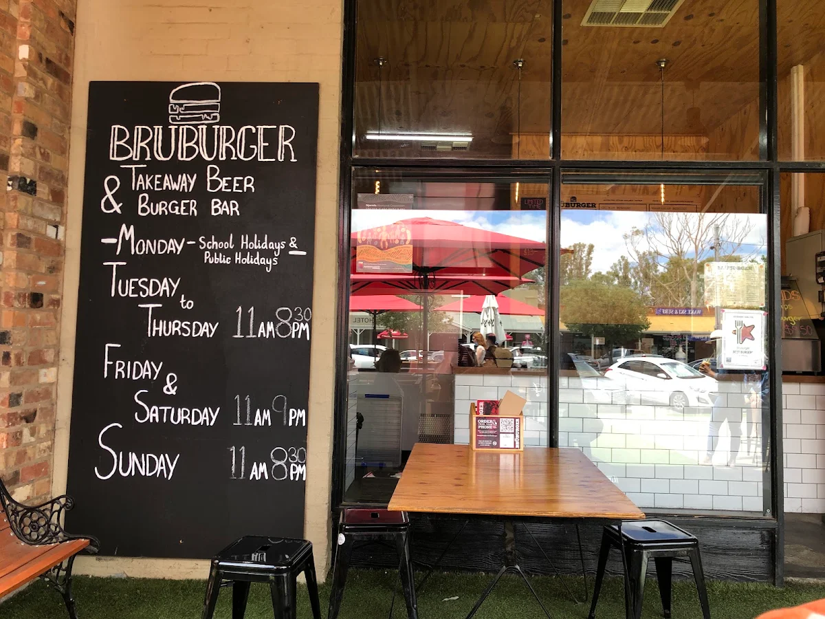 Menu, BRUBURGER