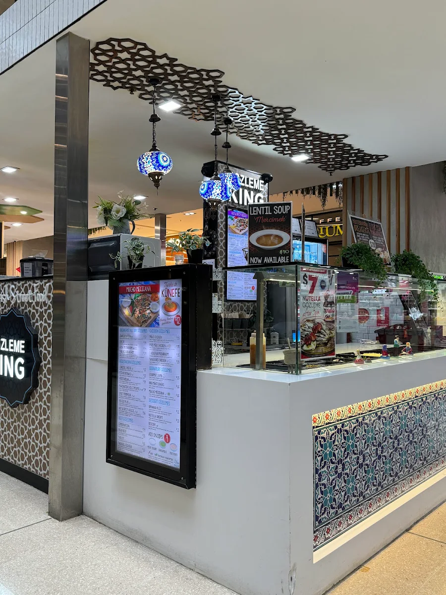 Menu, Gözleme King Blacktown
