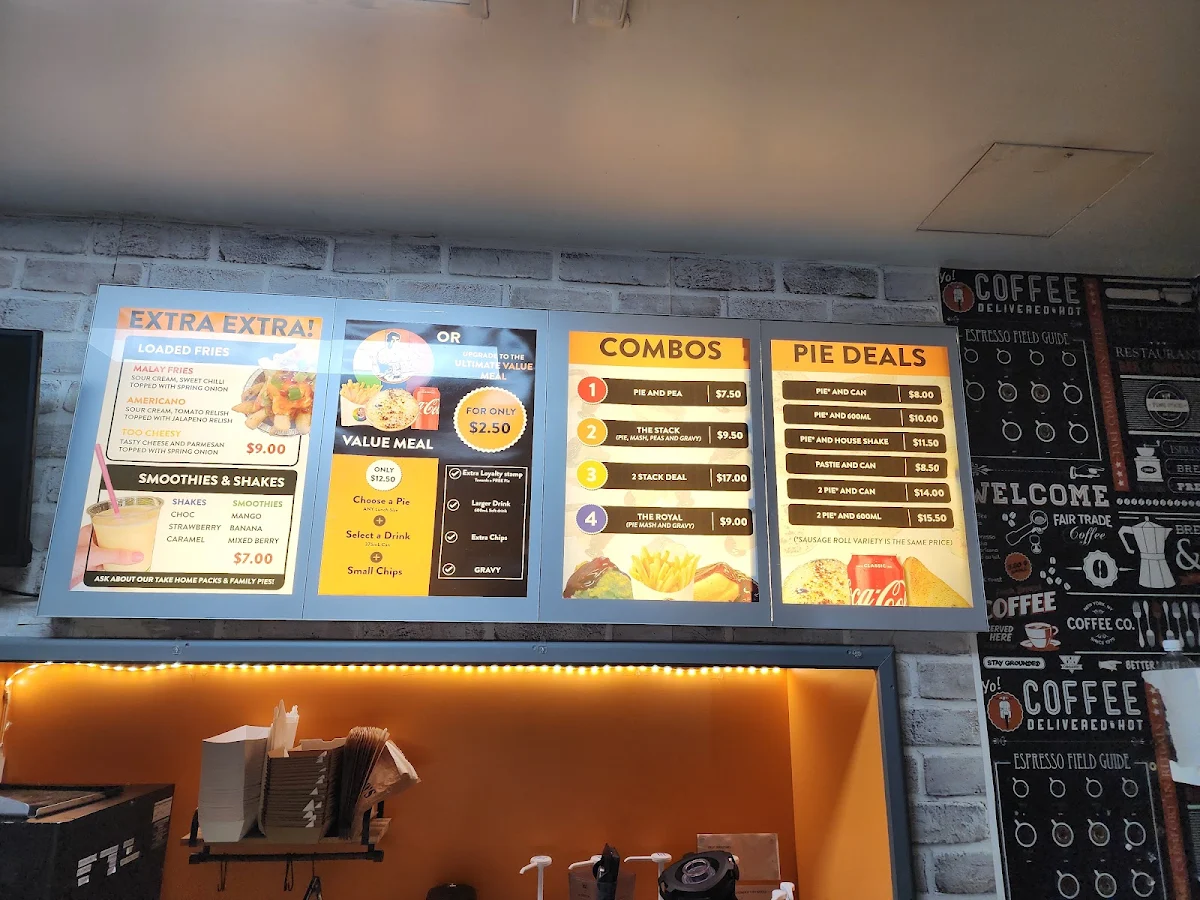 Menu, Tommos Pies
