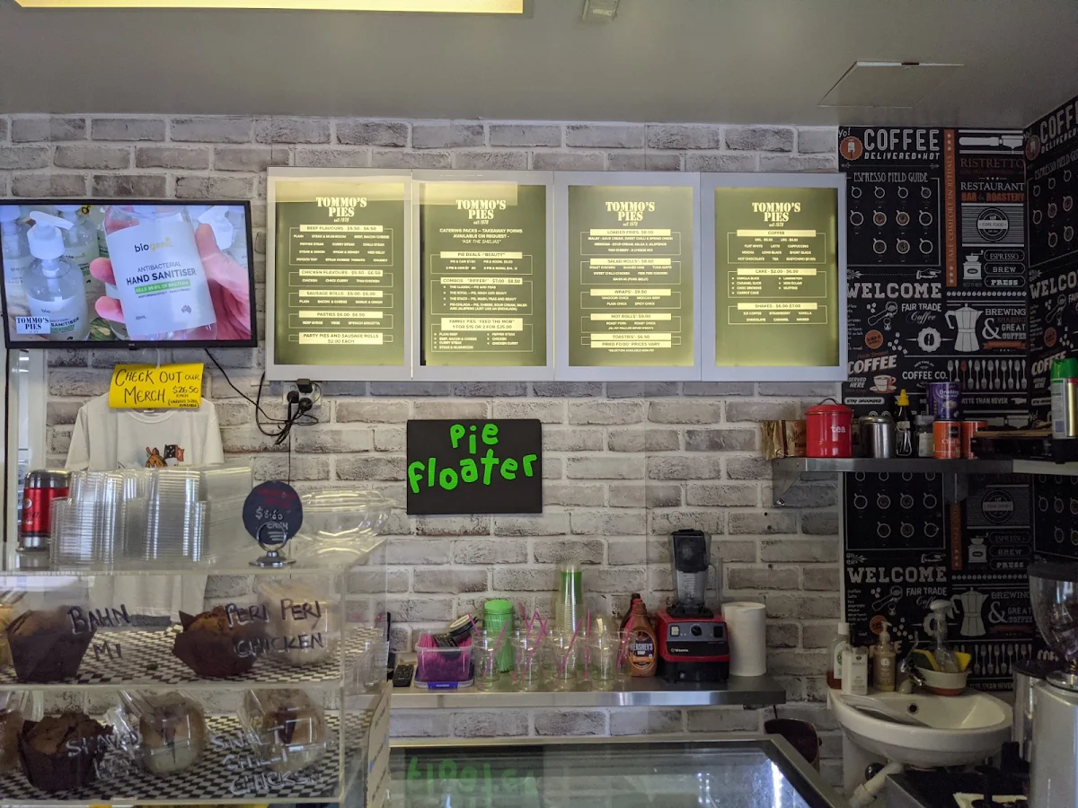 Menu, Tommos Pies