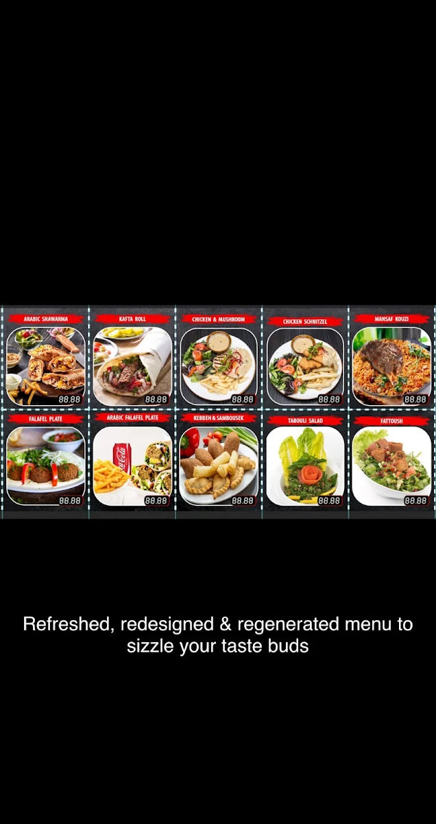Menu, Brimo's Cafe & Restaurant & Merrylands Charcoal Chicken