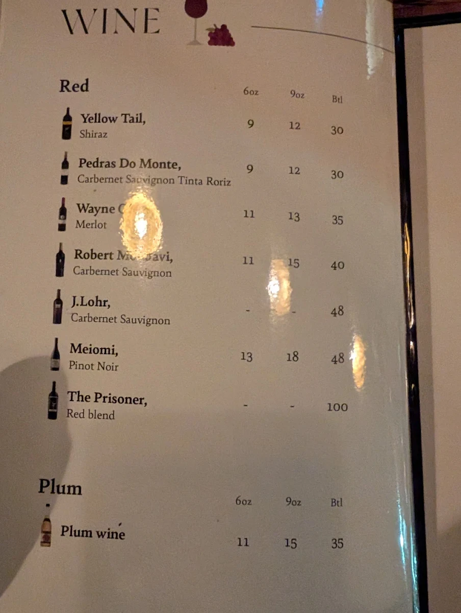 Menu, Kibo Sushi House - Annex