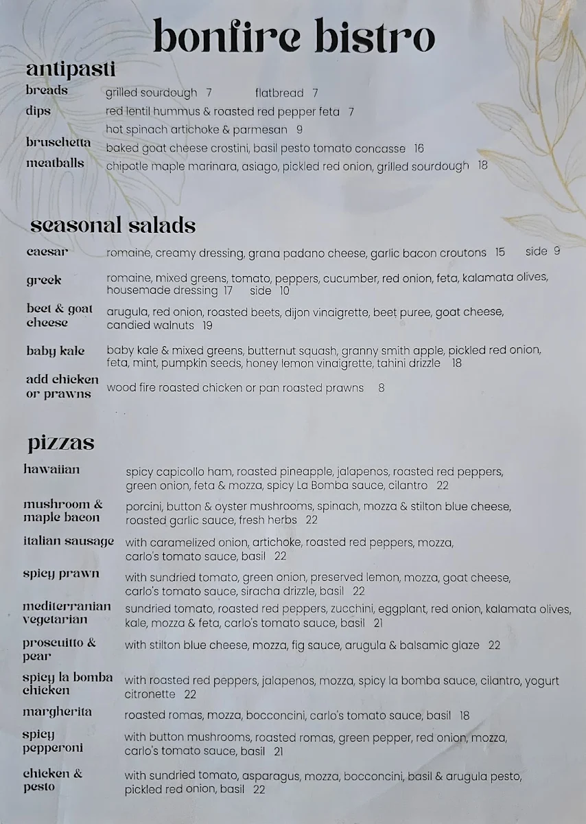 Menu photo 1