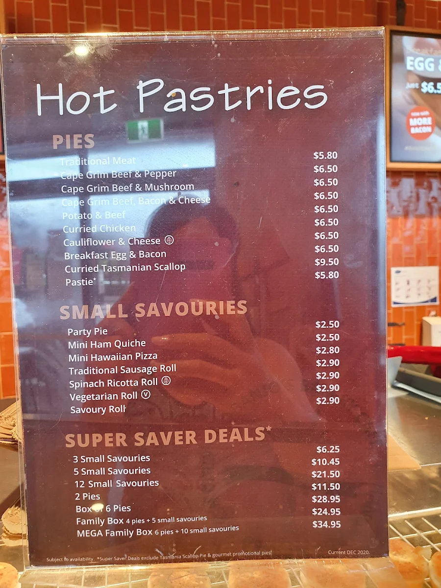 Menu, Banjo’s Bakery Café – Edmonton (Drive Thru)