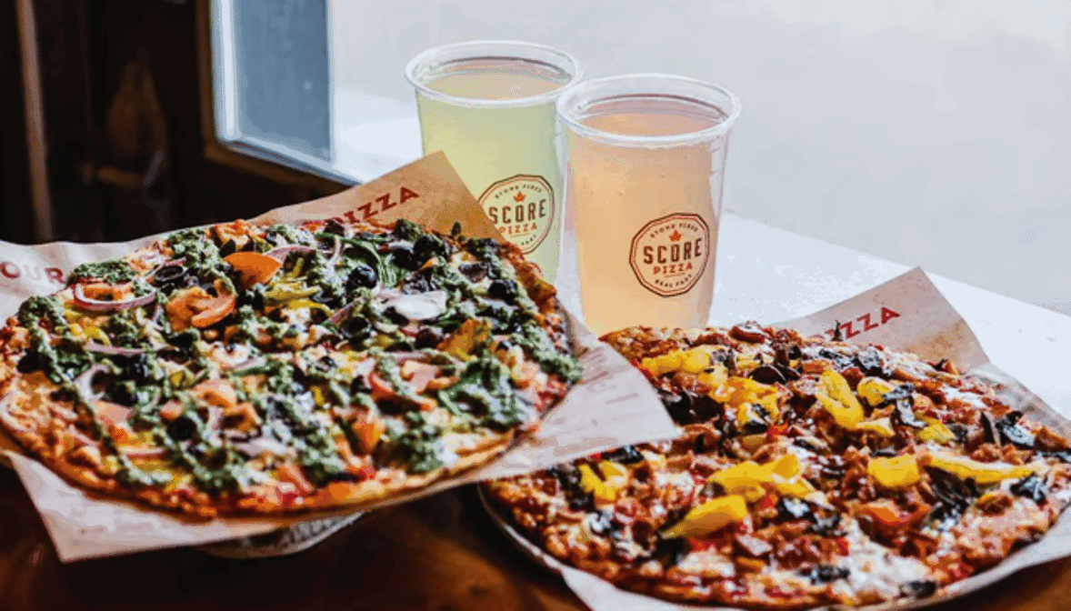 Food & drink, Score Pizza