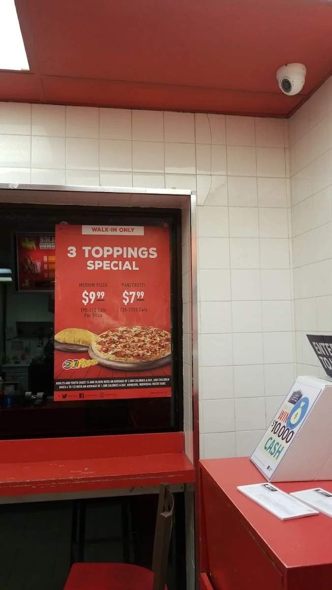 Menu, 241 Pizza