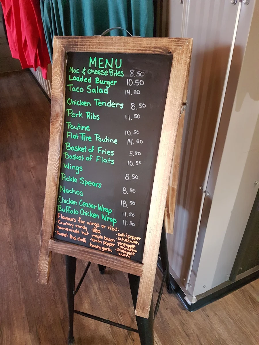 Menu, Piston Broke Brewing