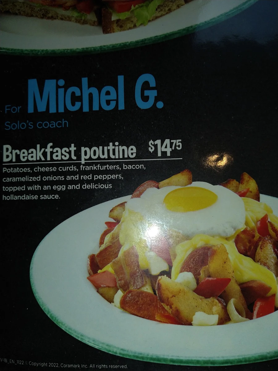 Menu, Cora's Breakfast & Lunch