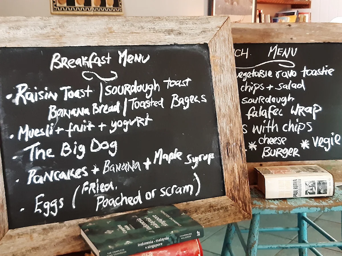 Menu, The Barn Dungog - Pastry House