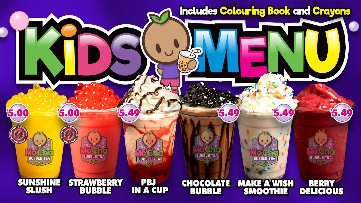 Food & drink, Mo'Cha Bubble Tea Express