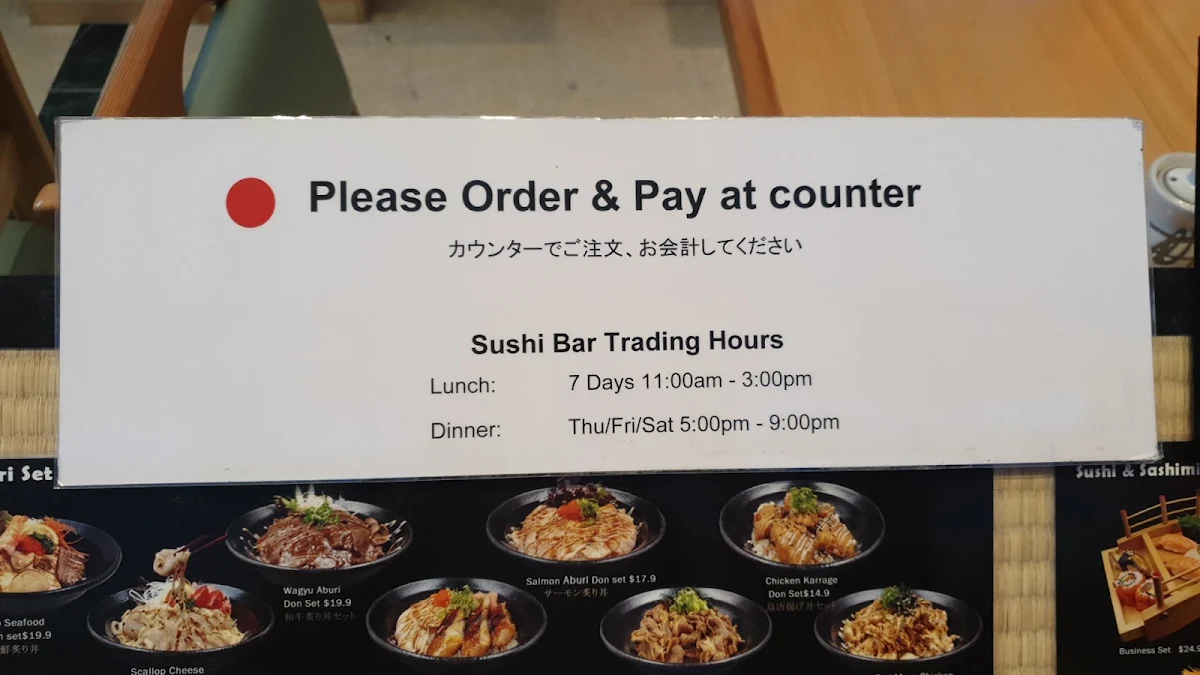 Menu, Japan City