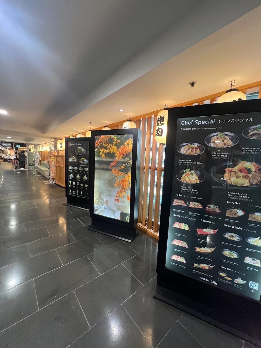 Menu, Japan City