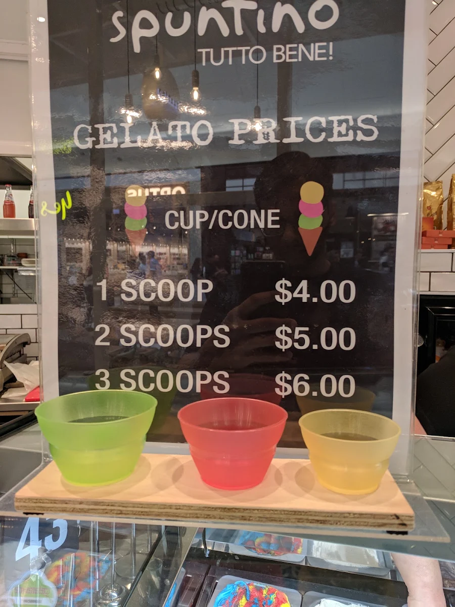 Menu, Spuntino