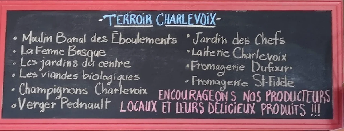 Menu, Pains D'exclamation