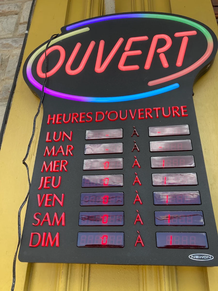 Menu, Pains D'exclamation
