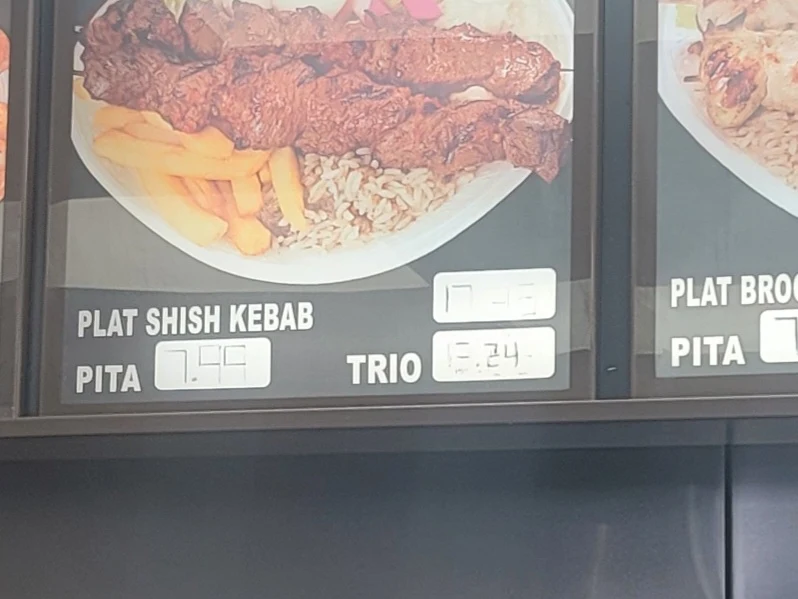 Menu, Amir