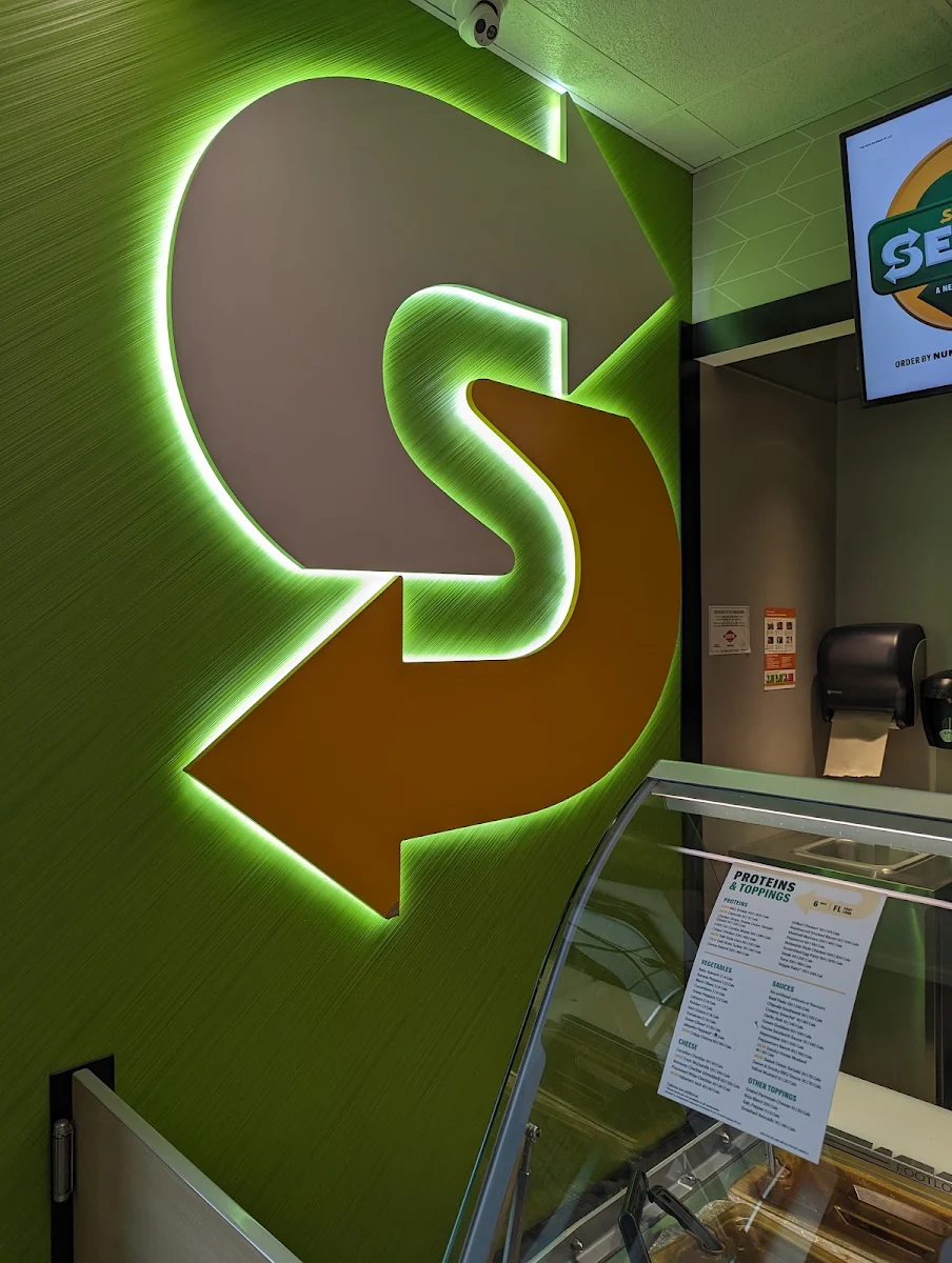 Menu, Subway
