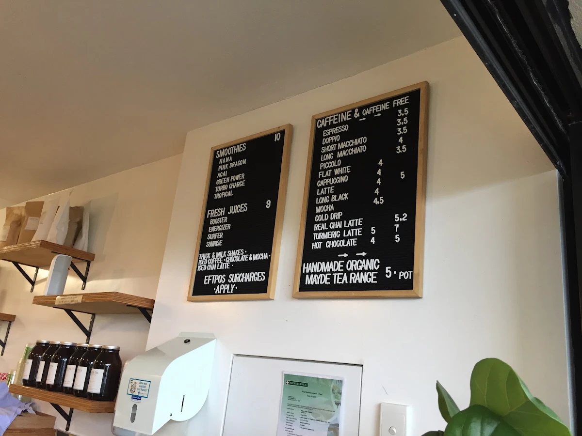 Menu, Chalet & Co