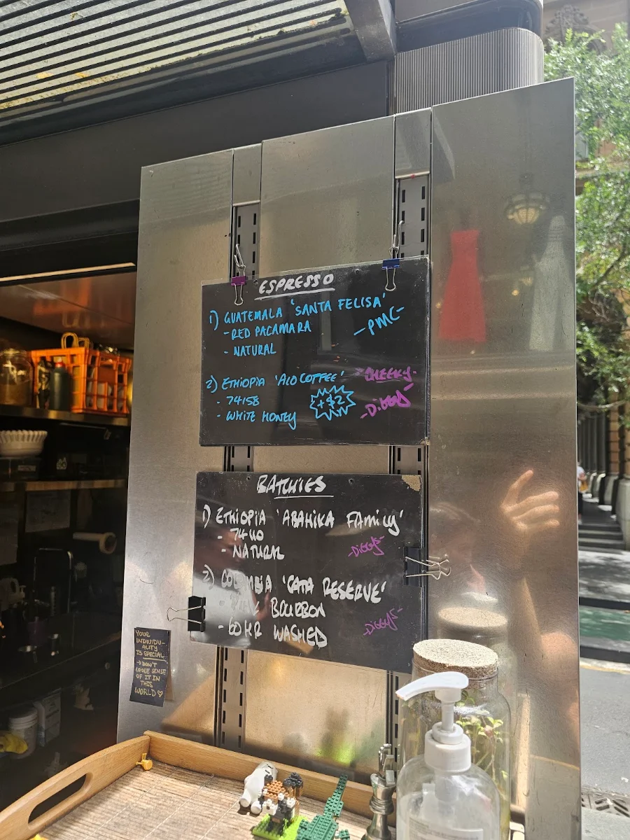 Menu, Diggy Doo's Coffee