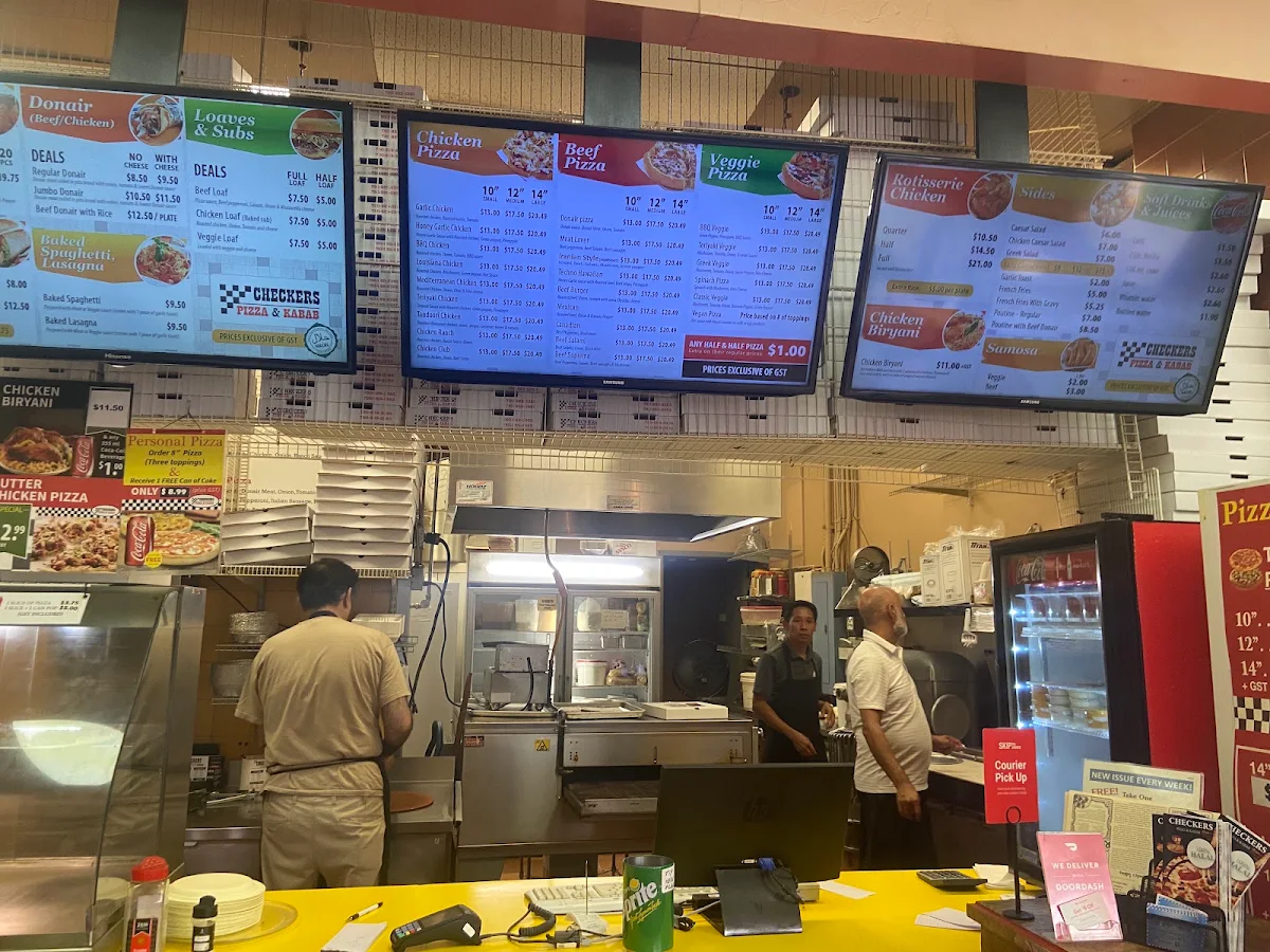 Vibe, Checkers Pizza & Kabab (Whyte Ave. Branch)