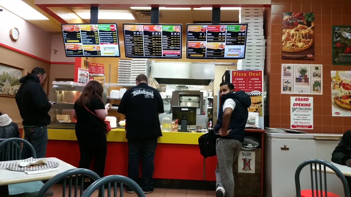 Vibe, Checkers Pizza & Kabab (Whyte Ave. Branch)
