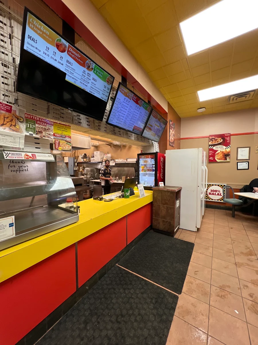 Vibe, Checkers Pizza & Kabab (Whyte Ave. Branch)