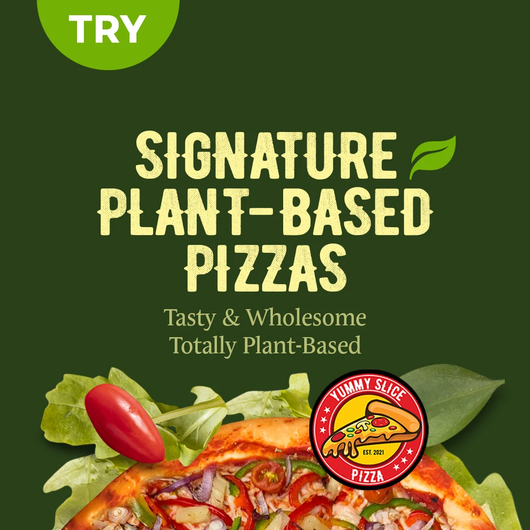 Menu, Yummy Slice Pizza
