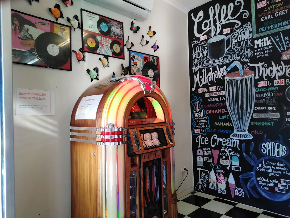 Menu, OK MILK BAR