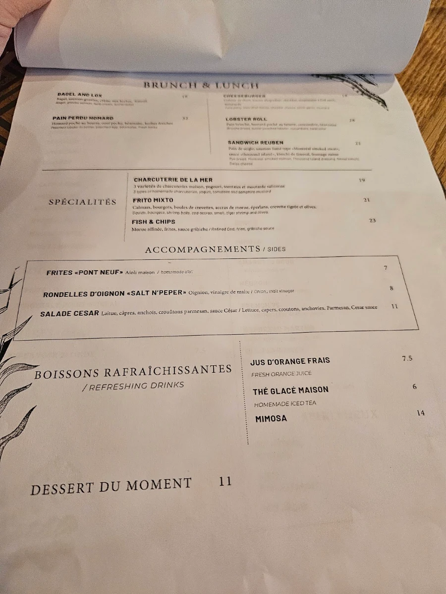 Menu photo 1