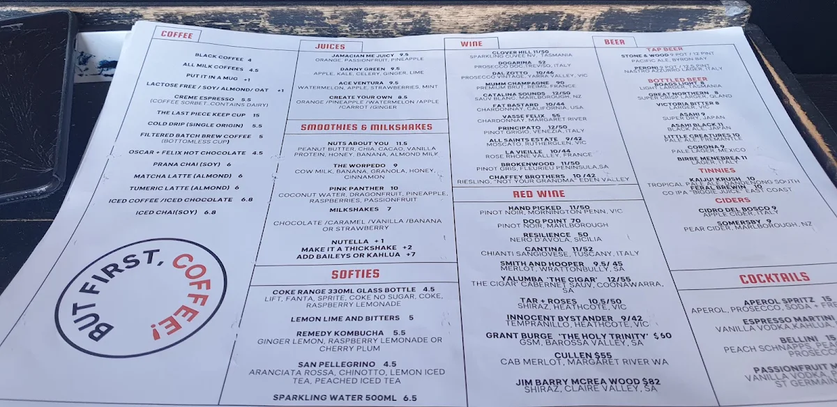 Menu, The Last Piece