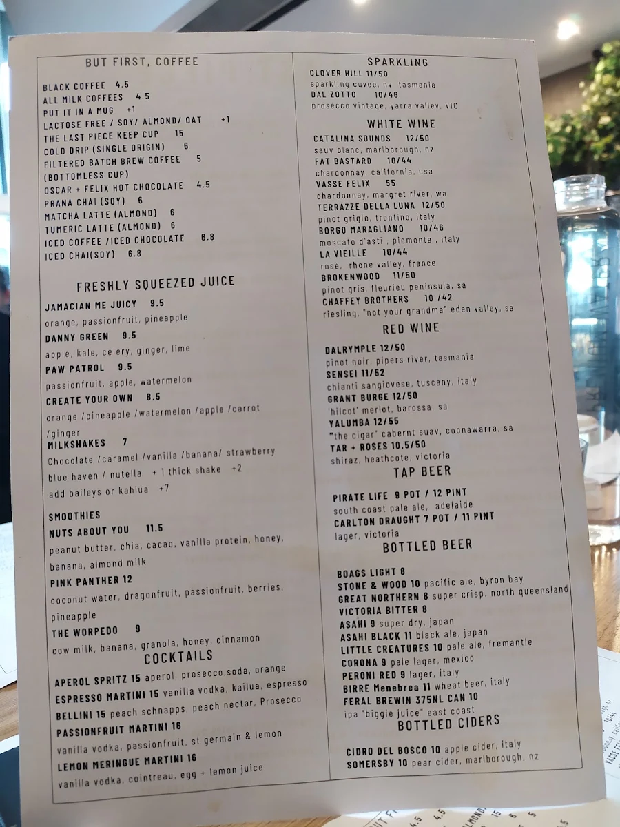 Menu, The Last Piece