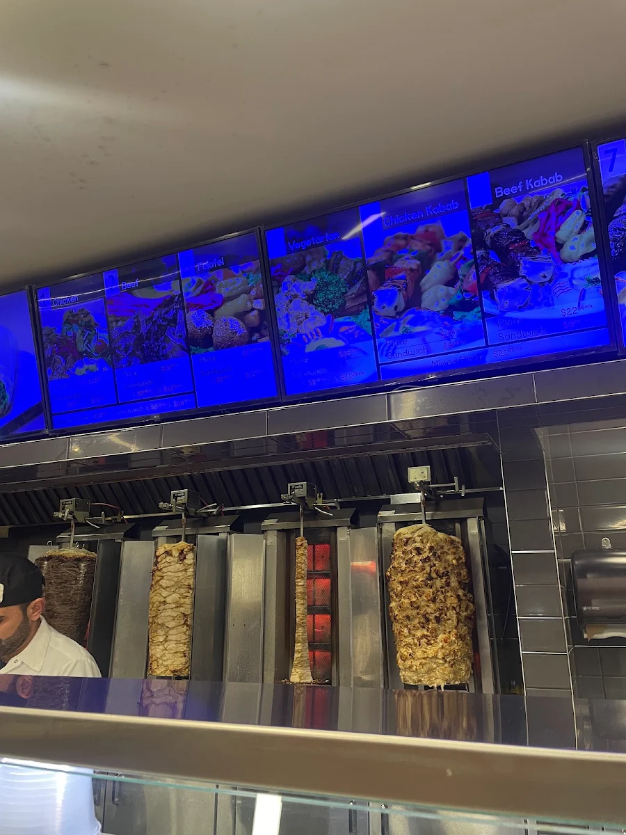 Menu, Ottawa Shawarma Palace