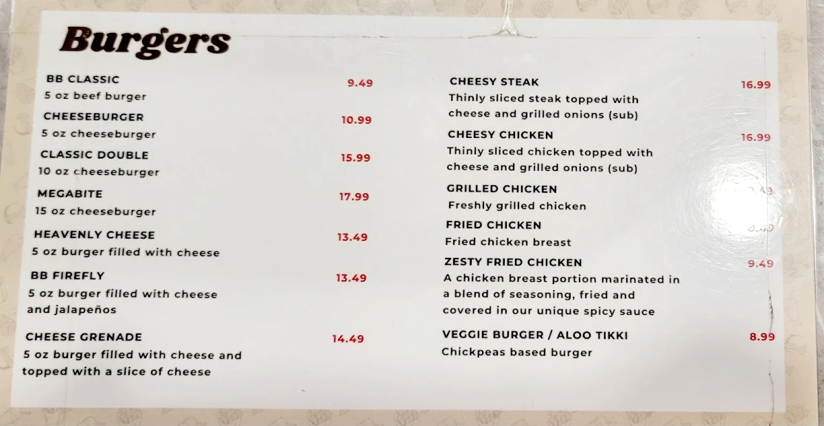 Menu photo 1