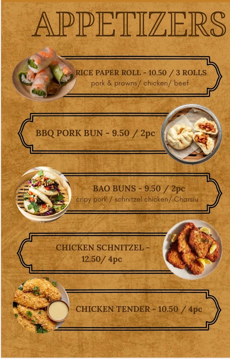 Menu, Viet Food