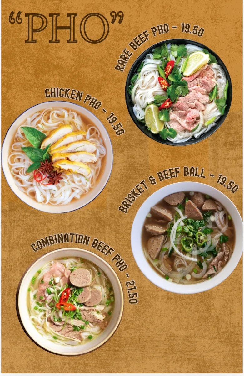 Menu, Viet Food