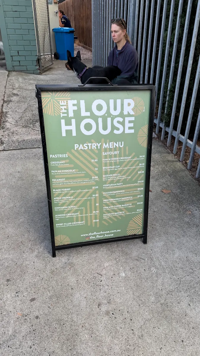 Menu, The Flour House Bakery