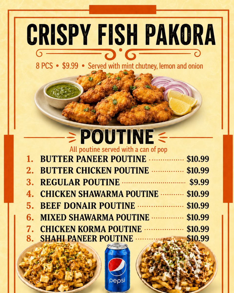Menu, Grand House Restaurant- Parkland Mall