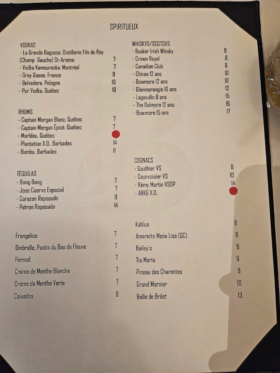 Menu photo 1