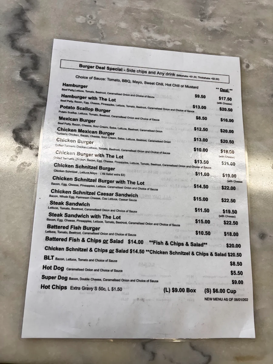Menu photo 1