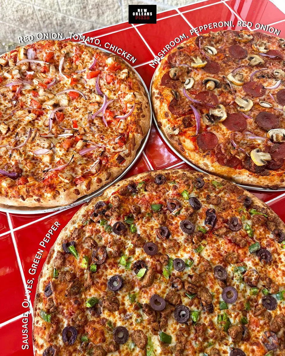 Food & drink, New Orleans Pizza