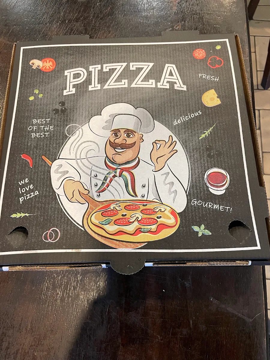 Menu, Midnight Pizza Cafe